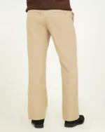 Premium Adjustable Formal Boot Cut Pant - Light Beige - Image 3