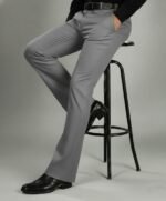 Premium Adjustable Formal Boot Cut Pant - Ash
